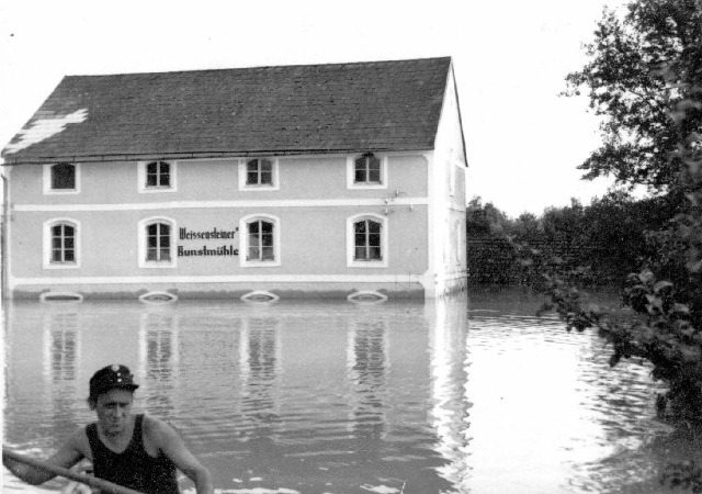 Hochwasser 1954 - Untermühle