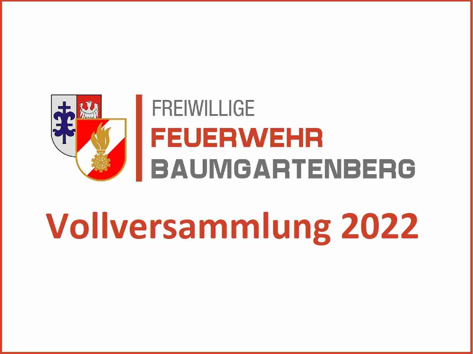 Vollversammlung 2022 + Neuwahl des Kassiers